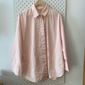 Pink Pinstripe COS Button Down Shirt
